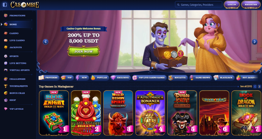 casombie casino